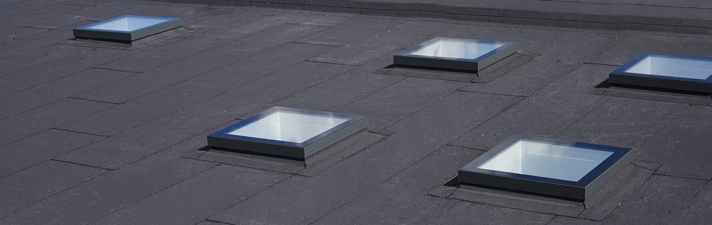 festverglastes Design-Oberlicht für flache Dächer festverglastes Design-Oberlicht für flache Dächer