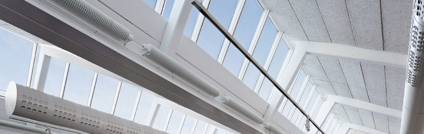 VELUX Sheddach Lichtbandverglasung für blendfreies Tageslichtnutzung VELUX Sheddach Lichtbandverglasung für blendfreies Tageslichtnutzung