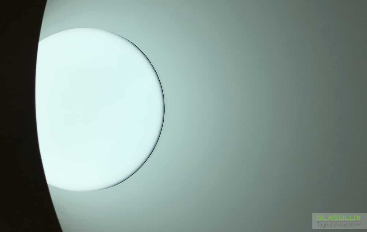 Rundes Oberlicht - spektakuläre Tageslicht-Beleuchtung