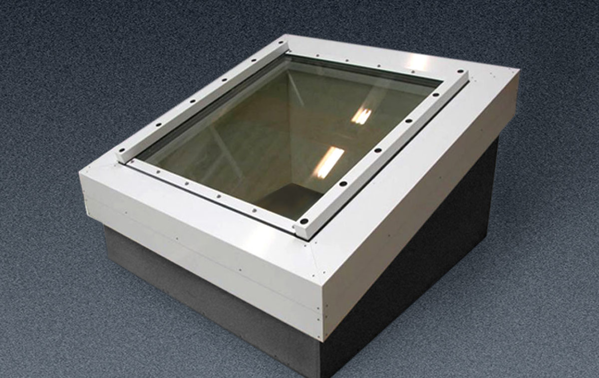 Fire safety skylights – rectangular, round or asymmetrical 
