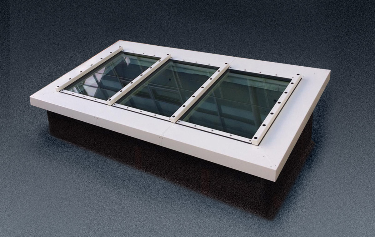 Fire safety monopitch rooflights