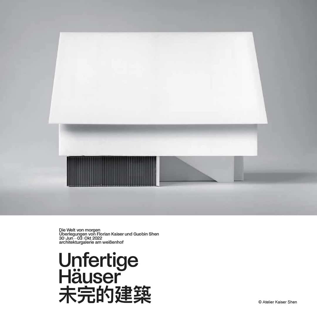 Entwurf Haus Hoinka © Florian Kaiser und Guobin Shen, Architekten BDA, Atelier Kaiser Shen