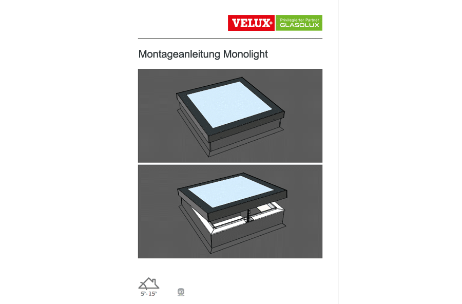 PDF-Montageanleitung Monolight festverglast und öffenbar