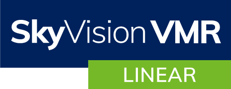 Logo: SkyVision LINEAR [VMR Linearlight] – das Lichtband aus Oberlichtern fürs Flachdach