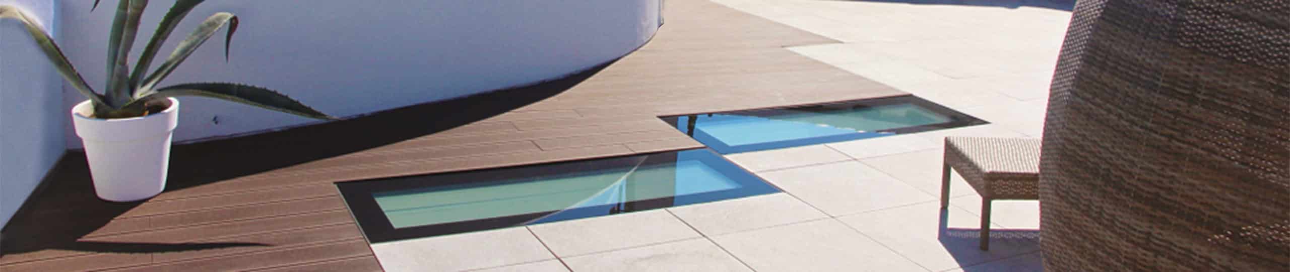 WALK-ON: Begehbare Glasflächen auf einer Dachterrasse