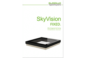 Vorschaubild für die SkyVision FIXED Montageanleitung.