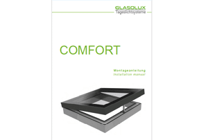 Vorschaubild für die GLASOLUX COMFORT Montageanleitung.