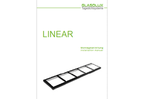 Vorschaubild für die GLASOLUX LINEAR Montageanleitung.