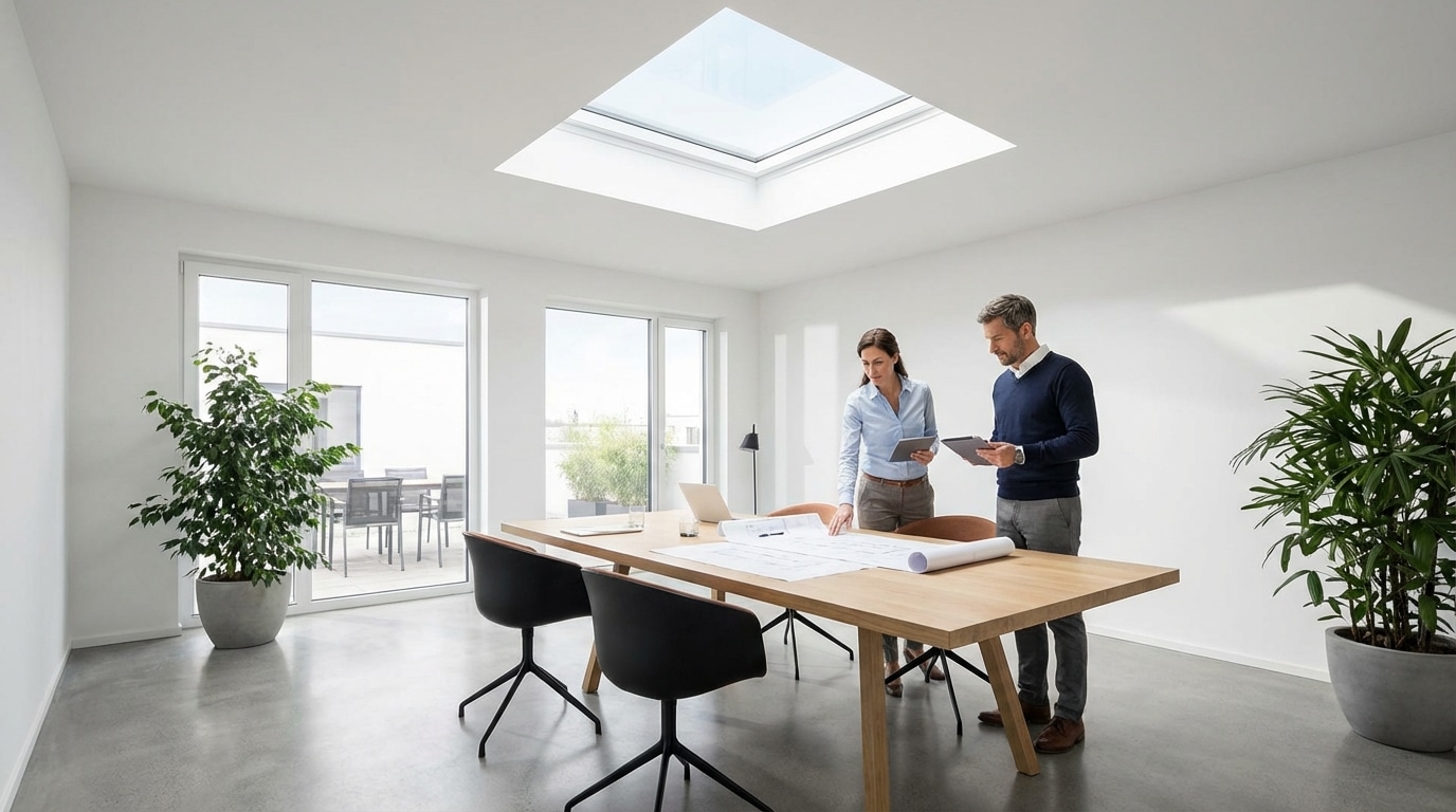 Mehr Tageslicht planen - Räume ohne Fenster