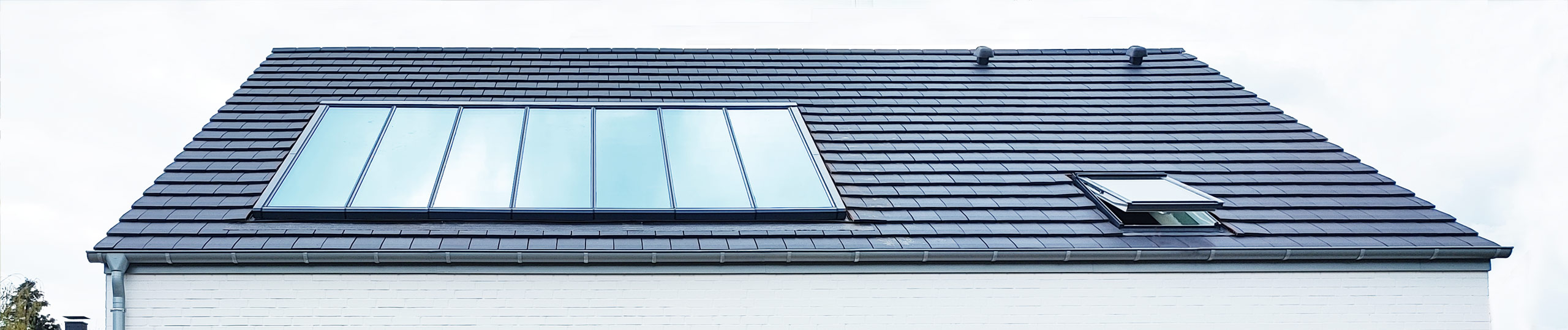 GLASOLUX Lichtbandfenster auf einem Gebäude in Düsseldorf